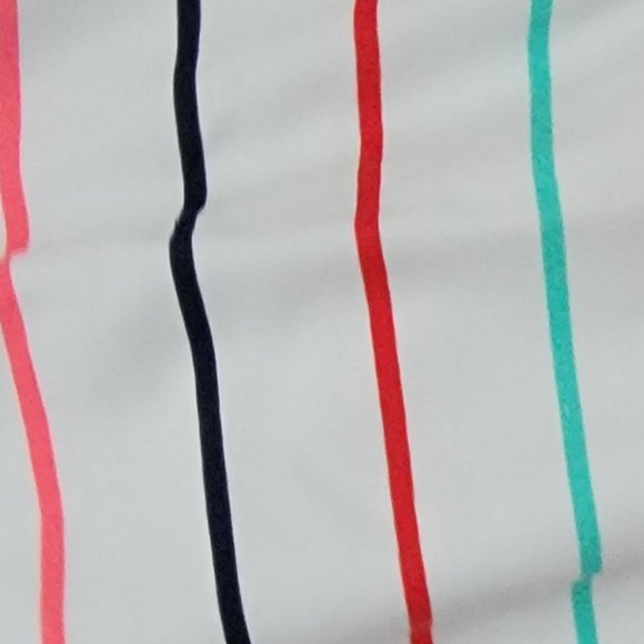 Xhilaration White Multi-Stripe Tank Swimsuit- Small - NWOT - Picture 6 of 8